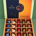 Alpine Diwali Chocolates on Green