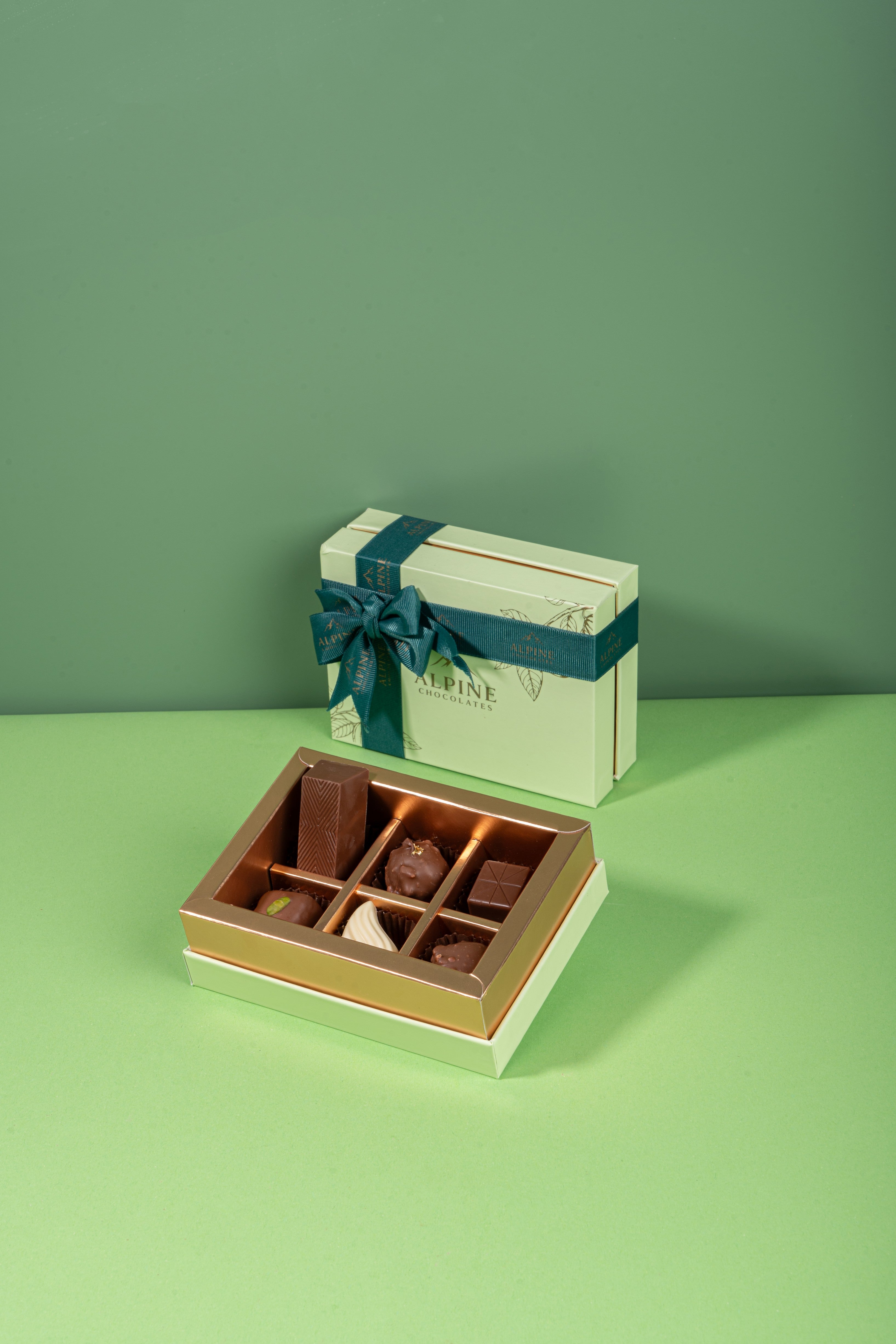 Box of 6-Praline/Truffle/Ganache/Bon Bon