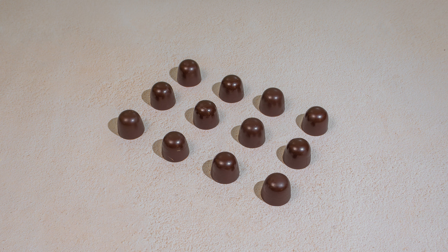 Dark ganache