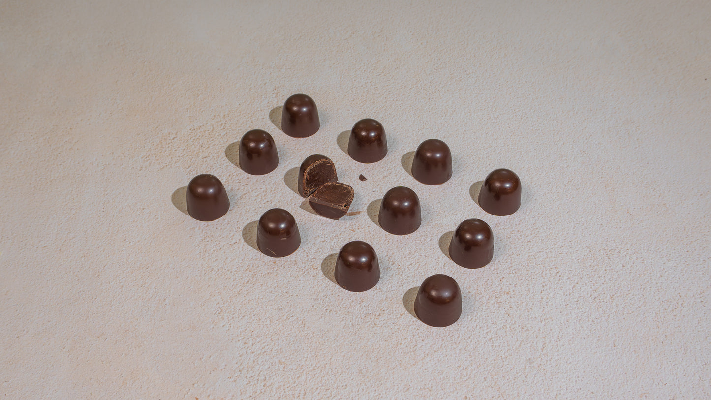 Dark ganache
