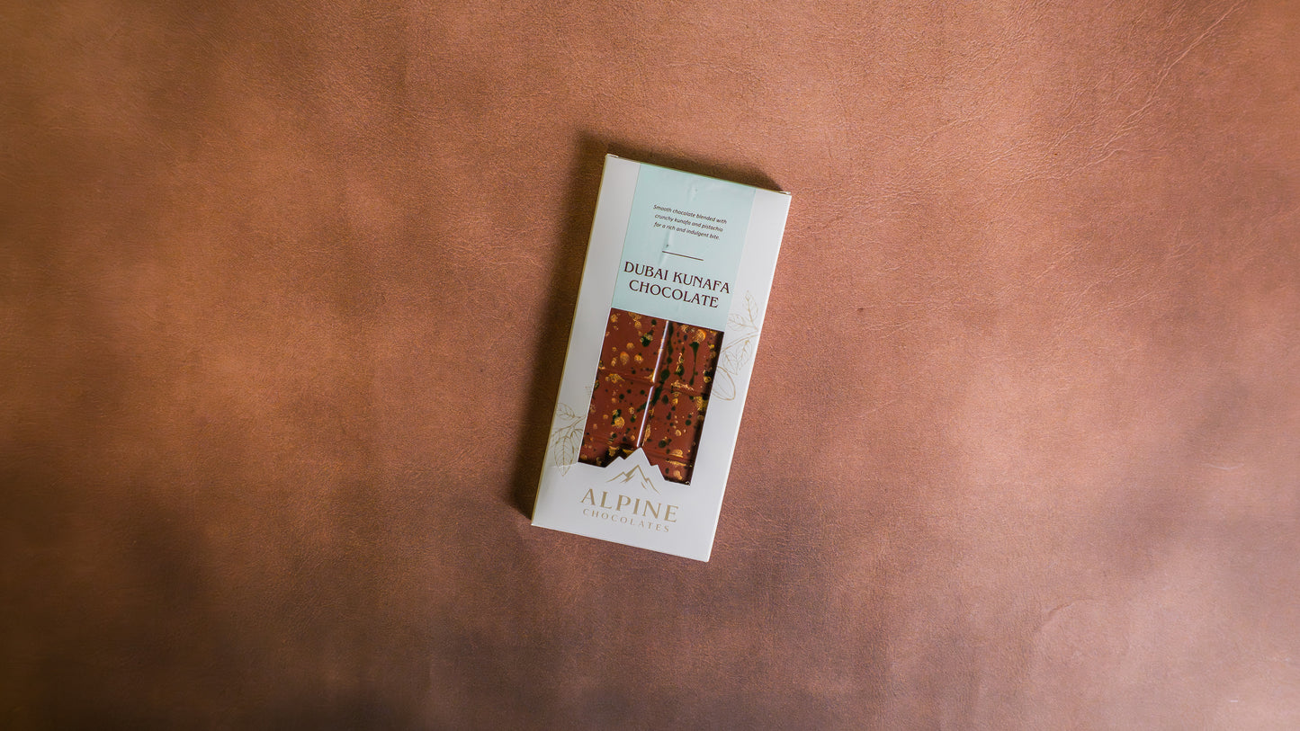 Dubai Kunafa Chocolate