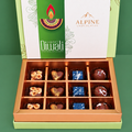 Diwali Chocolate Gift Box on Green