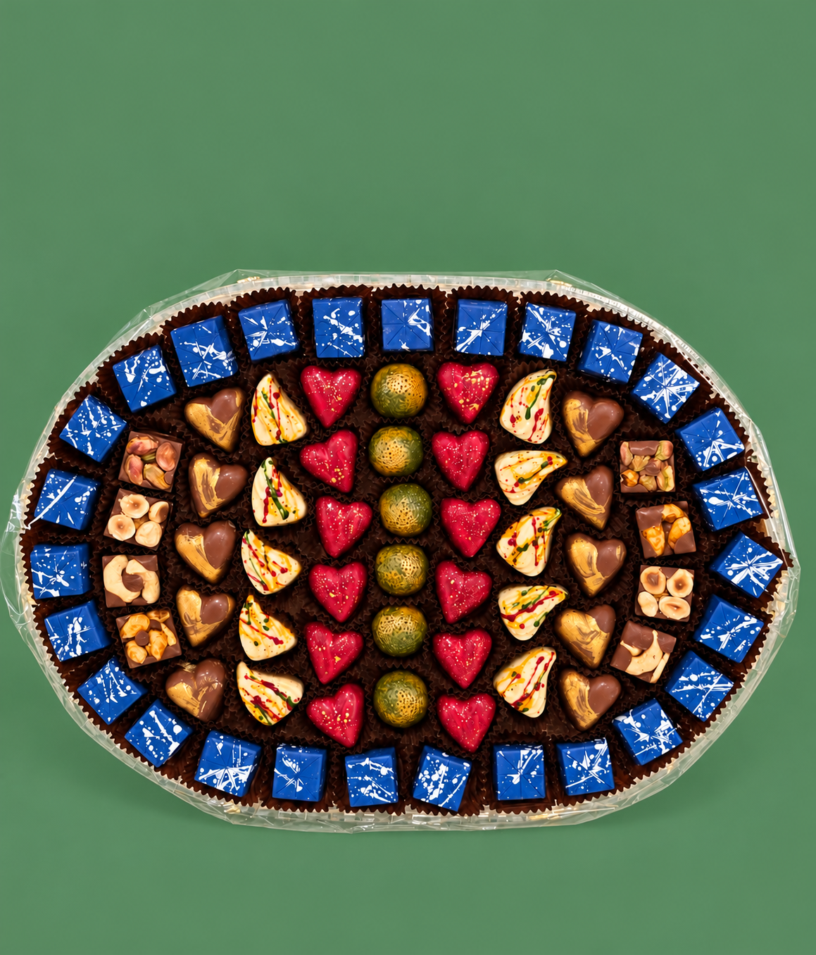 Symmetrical Gourmet Diwali Chocolate Tray